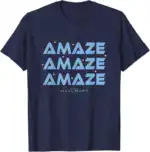 Project Hail Amaze Typography Repeat Mary Poster Gift T-Shirt | Cosmic Bold Drift