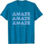 Project Hail Amaze Typography Repeat Mary Poster Gift T-Shirt | Cosmic Bold Drift