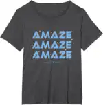 Project Hail Amaze Typography Repeat Mary Poster Gift T-Shirt | Cosmic Bold Drift
