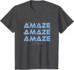 Project Hail Amaze Typography Repeat Mary Poster Gift T-Shirt | Cosmic Bold Drift