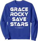 Project Hail Mary Grace & Rocky Save the Stars Sweatshirt