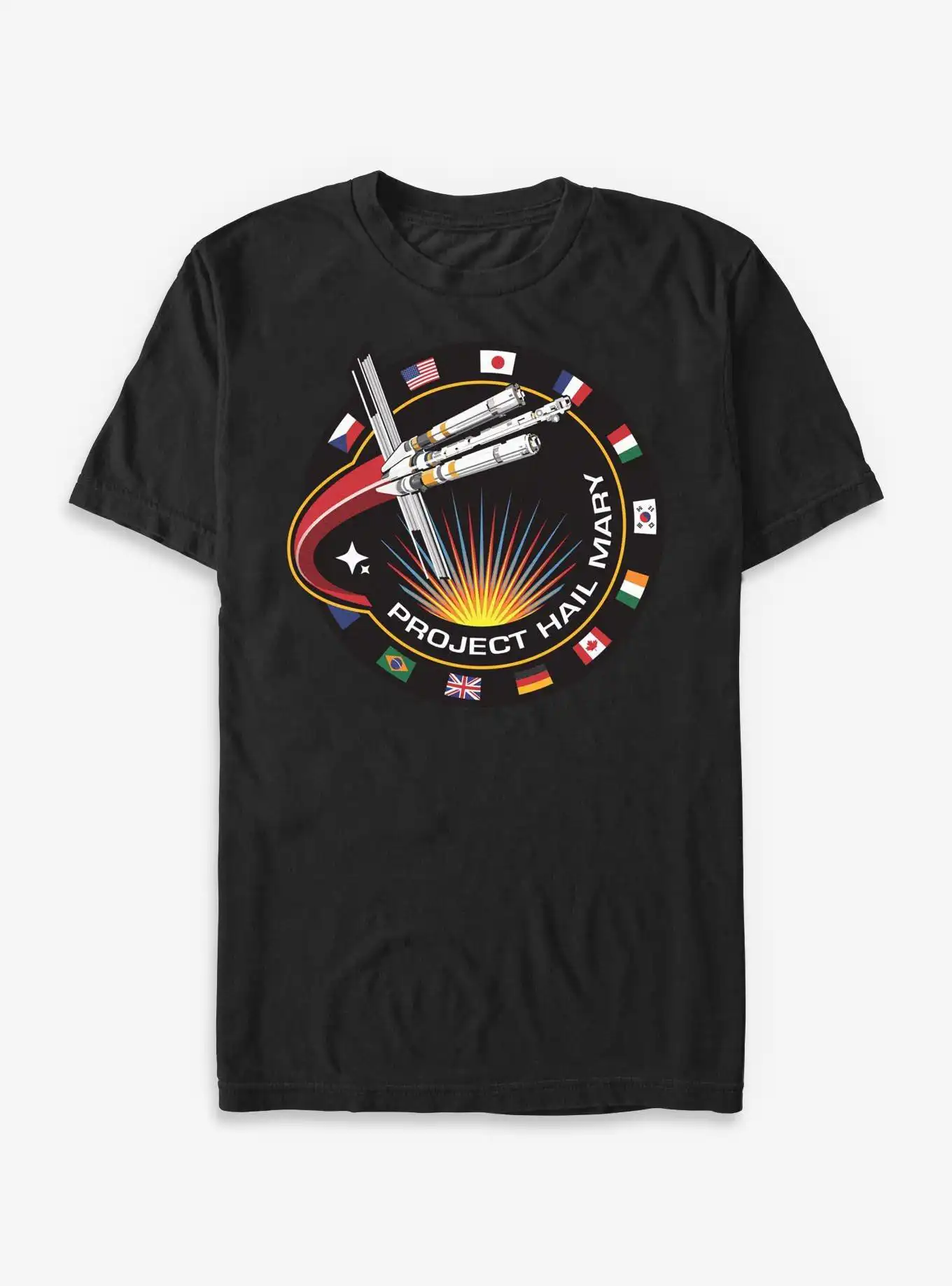 Project Hail Mary Project Patch Graphic T-Shirt Project Hail Mary Project Patch Graphic T-Shirt