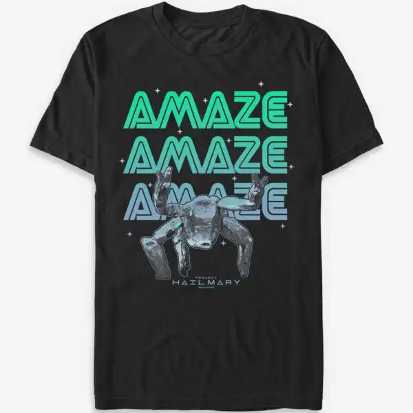 Project Hail Mary Rocky Graphic T-Shirt for Sci-Fi Fans