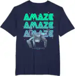 Project Hail Mary Rocky the Alien Neon Portrait T-Shirt