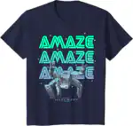 Project Hail Mary Rocky the Alien Neon Portrait T-Shirt