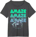 Project Hail Mary Rocky the Alien Neon Portrait T-Shirt