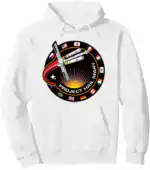 Project Hail Mary Spaceship Mission Badge Pullover Hoodie