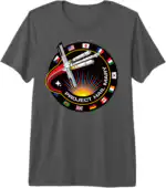 Project Hail Mary Spaceship Mission Badge Tri-Blend Tee