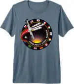 Project Hail Mary Spaceship Mission Badge Tri-Blend Tee