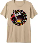 Project Hail Mary Spaceship Mission Badge Tri-Blend Tee