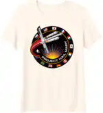 Project Hail Mary Spaceship Mission Badge Tri-Blend Tee