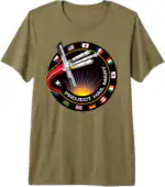 Project Hail Mary Spaceship Mission Badge Tri-Blend Tee