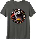 Project Hail Mary Spaceship Mission Badge Tri-Blend Tee