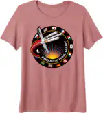Project Hail Mary Spaceship Mission Badge Tri-Blend Tee
