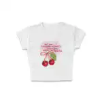 Quality Time with Snacks Micro Rib Baby Tee | Editorial Luxe