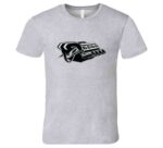 Ram Hemi Is Back Symbol of Protest Badge Gray T-Shirt