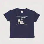 Reading Is Hot Y2K Cropped Bookworm Baby Tee