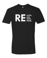 Recycle Reuse Renew Rethink Walmart Graphic T-Shirt