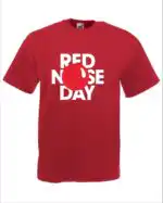 Red Nose Day 2026 T-Shirt | Comic Relief Gift | Personalised Kids & Adults Tee