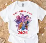 Red Nose Day 2026 T-shirt, Demon Hunters & Stitch Lilo Tee Gift