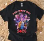 Red Nose Day 2026 T-shirt, Demon Hunters & Stitch Lilo Tee Gift