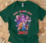 Red Nose Day 2026 T-shirt, Demon Hunters & Stitch Lilo Tee Gift