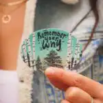 Remember Your Why Motivational Mental Health Sticker