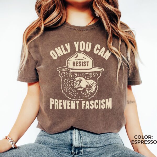 Resist Fascism Bear Environmental Activist Shirt