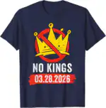 Retro Vintage No King Classic Lightweight T-Shirt
