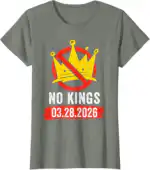 Retro Vintage No King Classic Lightweight T-Shirt