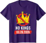 Retro Vintage No King Classic Lightweight T-Shirt