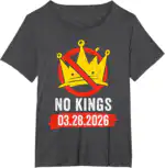 Retro Vintage No King Classic Lightweight T-Shirt