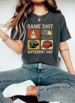 Same Sh*t Different Hat Anti Trump Protest Shirt