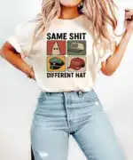 Same Sh*t Different Hat Anti Trump Protest Shirt