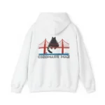 San Francisco Bridge Cat Hoodie