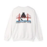 San Francisco Bridge Cat Sweatshirt