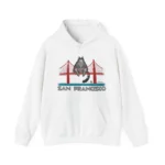 San Francisco Bridge Cat Hoodie