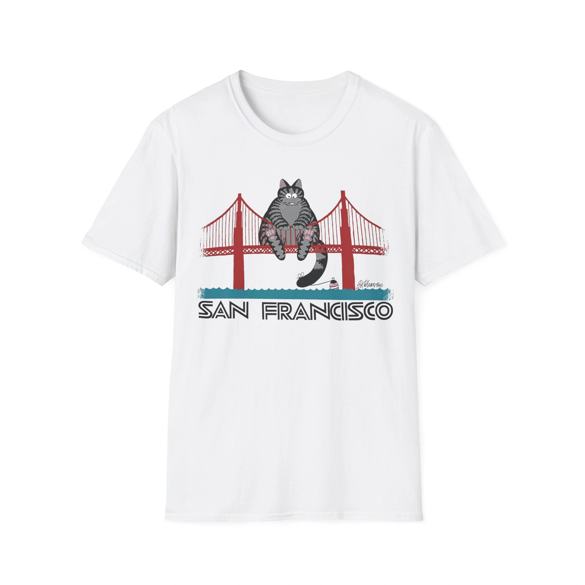 san-francisco-bridge-cat-shirt San Francisco Bridge Cat Shirt