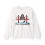 San Francisco Bridge Cat Sweatshirt