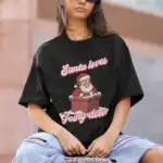 Santa Loves Going Down T-Shirt - 100% Cotton Graphic Tee