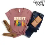 Save PBS Resist Political Protest Public Broadcasting Shirt