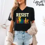 Save PBS Resist Political Protest Public Broadcasting Shirt