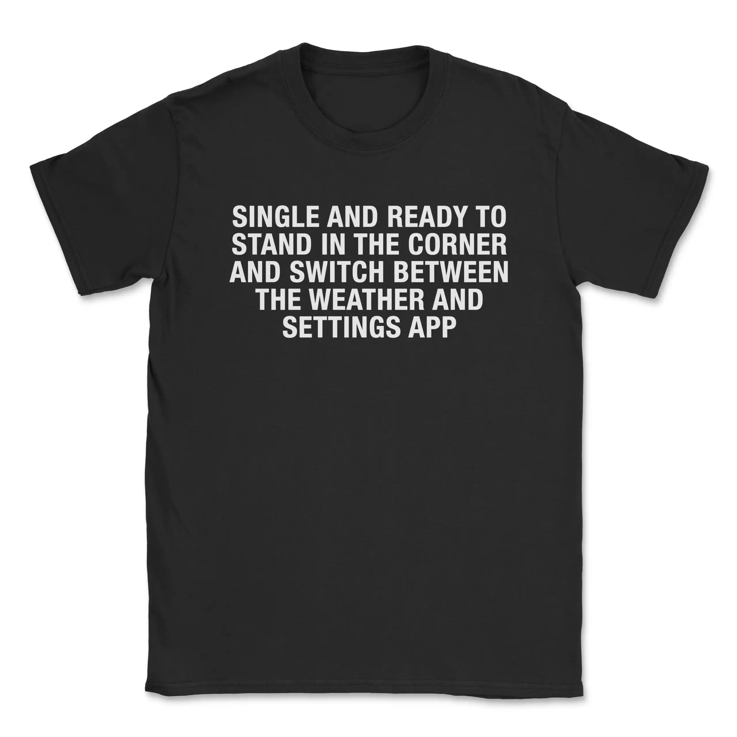 Single and Ready Graphic Tee for Competitive Settings Single and Ready Graphic Tee for Competitive Settings