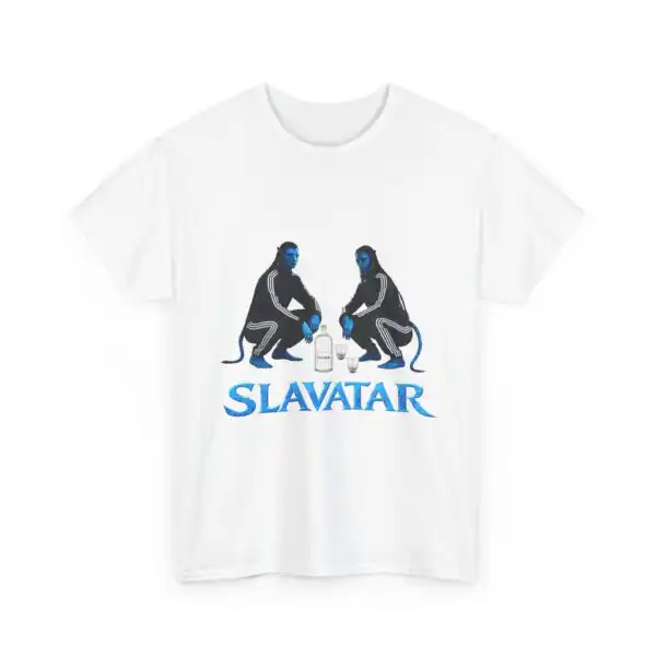 Slavatar Funny Graphic Tee for Laughs and Conversations
