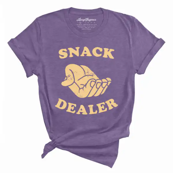 Snack Dealer Tee - Unisex Retro Snack Graphic Tee