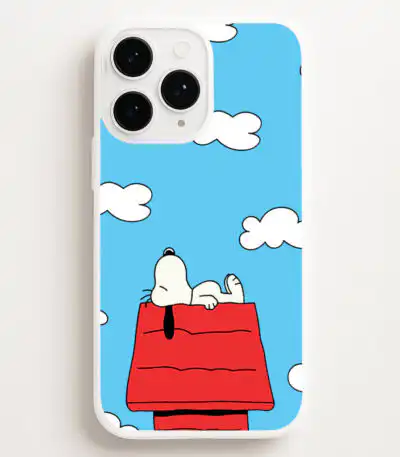 Snoopy Sleeping Cartoon Beagle Fan Phone Case