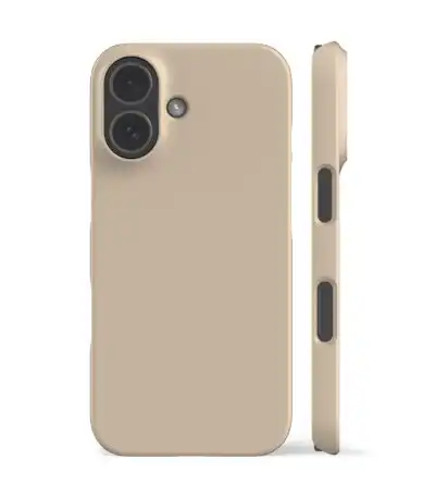 Solid Pearled Ivory Aesthetic Protective Phone Case