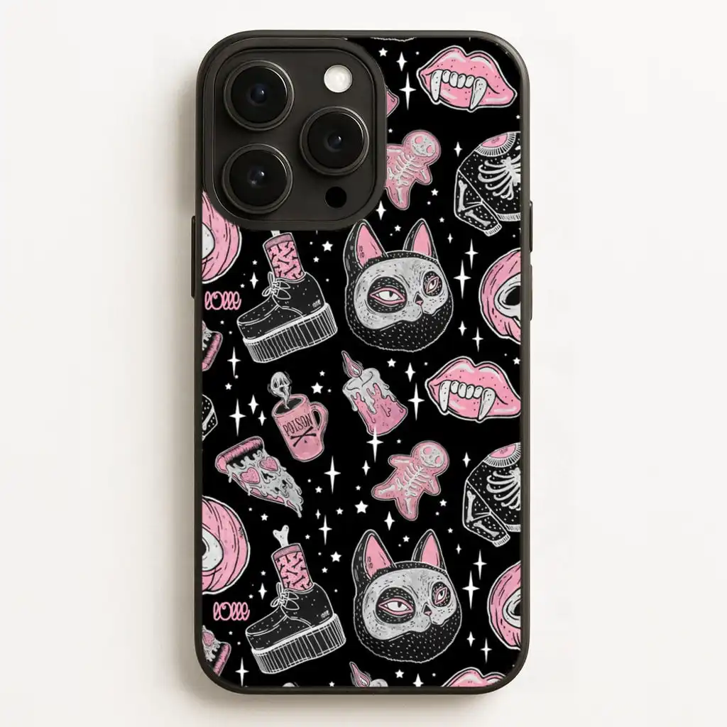 Spooks or Creeps Halloween Phone Case for iPhone Galaxy Spooks or Creeps Halloween Phone Case for iPhone Galaxy