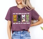 Star Wars Peeps Disney Easter Bunny Ears Happy Easter Shirt