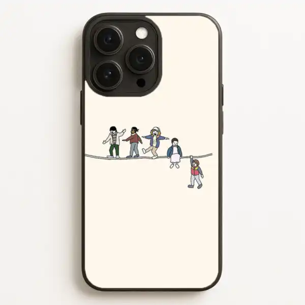 Stranger Things Acrobats Upside Down Phone Case